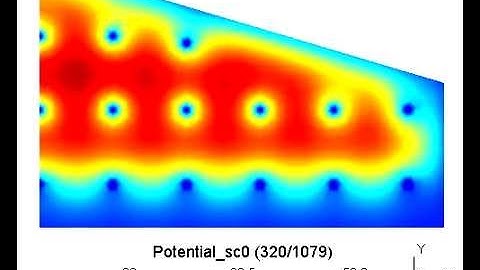 Thermal Flow of Concrete Structures With Cooling Systems