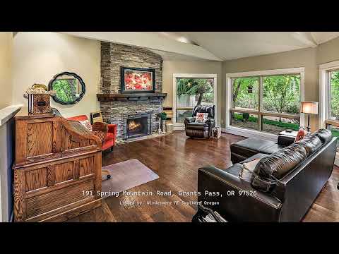 191 Spring Mountain Road, Grants Pass, OR home video tour