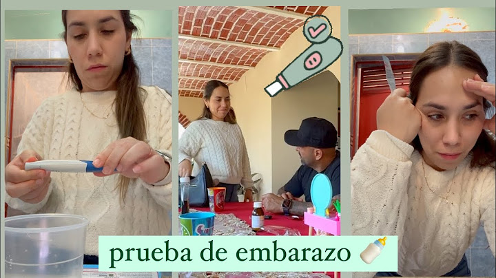 Me hago la Prueba de embarazo ❤️🤰🍼 @mendozachelis  ☀️