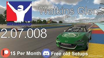 iRacing Hotlap | Mazda MX5 | Watkins Glen Boot | [RM1] | iRacing Setup