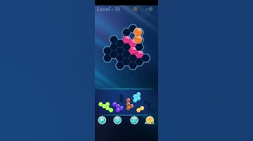 Block! Hexa Puzzle~Regulation B block 7 to 9 levels~ level-16