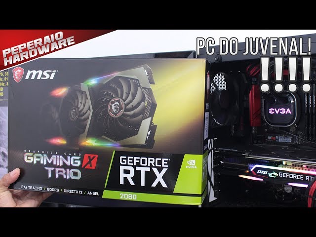 MSI RTX 2080 Gaming X TRIO - Unboxing épico / Testes 4K