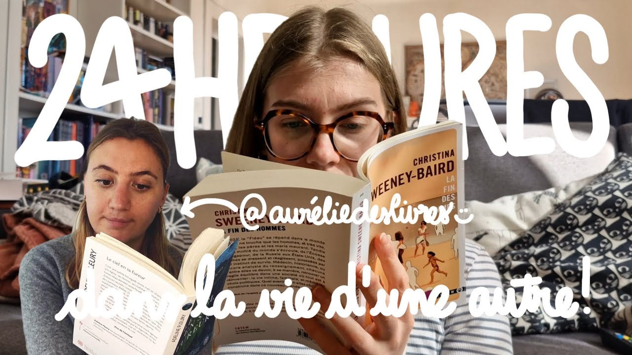 24H POUR LIRE COMME @aureliedeslivres 🕑📖