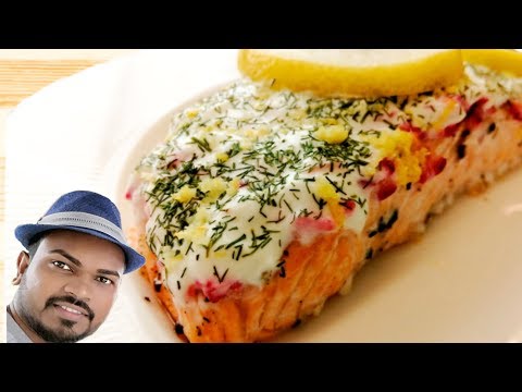 Video: Salmon Nyob Rau Hauv Caviar Cream Sauce