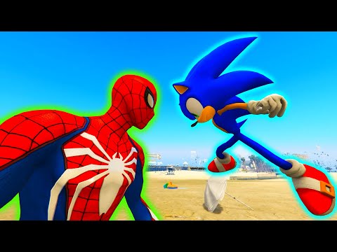 Spiderman vs Sonic #Spiderman #Sonic  #Superherobattle #EpicBattle #Sonicthehedgehog
