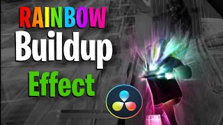 Davinci Resolve: Insane RAINBOW GLOW Buildup Tutorial!