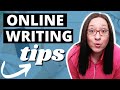 Online writing tips for beginners  impress your new writing clients