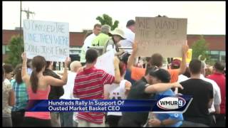 Large rally held to support ousted Market Basket CEO