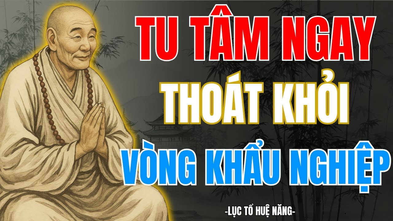 Lục Tổ Huệ Năng : Tu Tâm là chìa khóa vượt khẩu nghiệp – Hóa giải oan trái từ lời nói