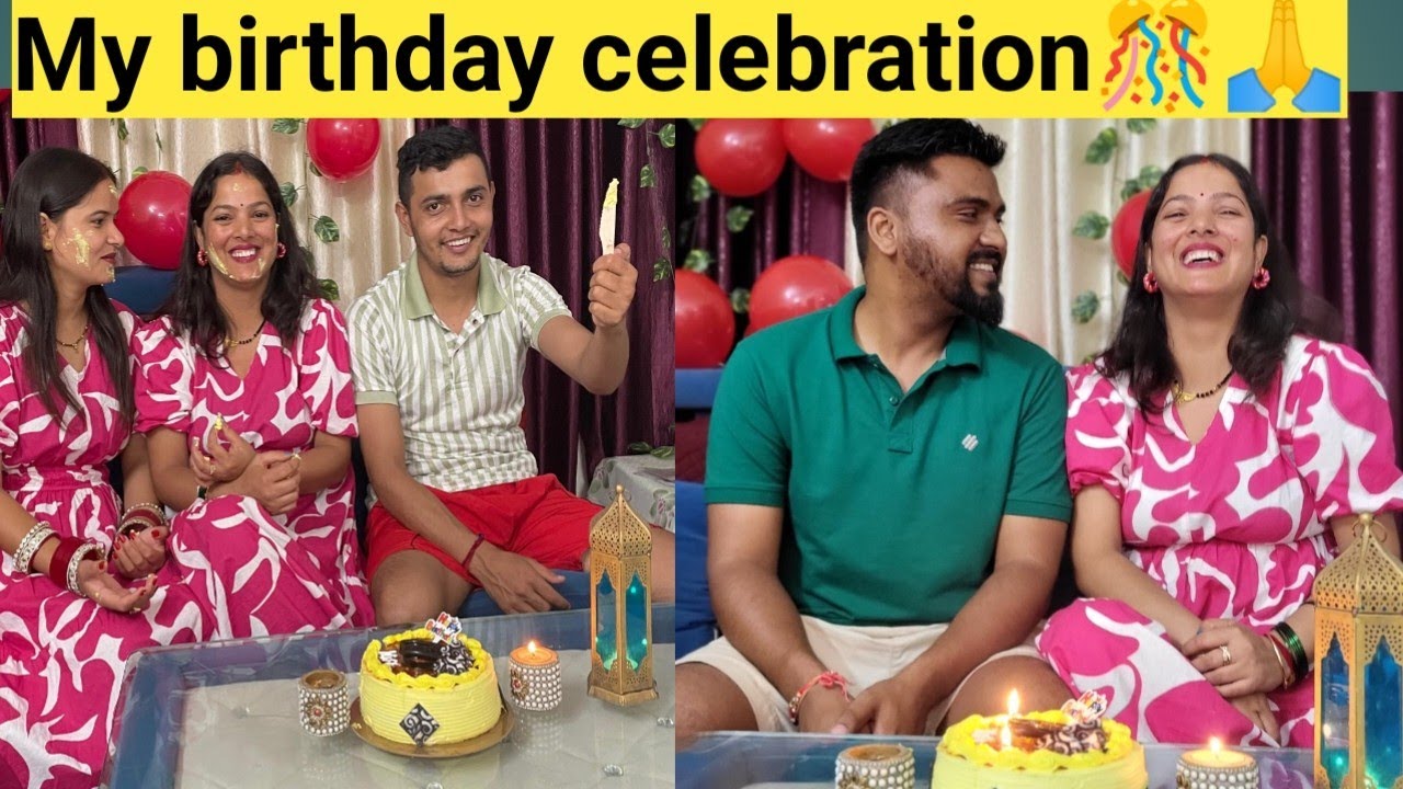 My birthday celebration 🎊🎉।।@sandhyabahuguna3789 ।।@PreetiRana #phadilifestyle 