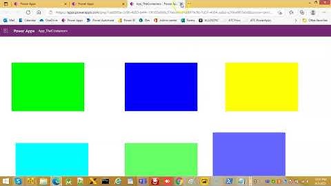 Lesson192 -  Responsive Container And Control In Container- Power Apps 1000 Videos
