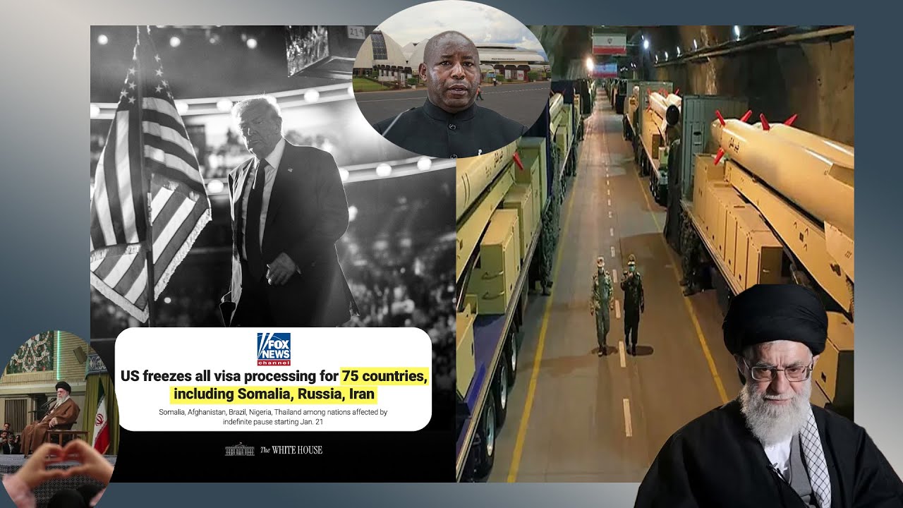 🔴LIVE:ABANYARWANDA MU BO TRUMP YIMYE VISA||P.NEVA AFITE UBWOBA BWO KWICWA||USA VS IRAN