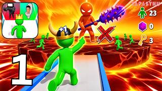 Giant Rush Fighting Gameplay Walkthrough Part 1 - Never Do This in Boss Battles! (Android/iOS) screenshot 1