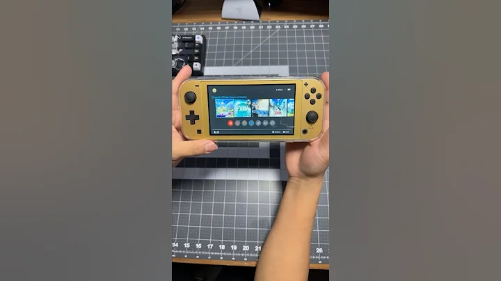 This Switch Lite has an OLED screen??!! 👀👀📺📺