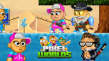 Welcome to Pixel Worlds! - Noob to Pro Ad