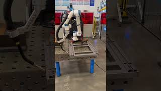 SF350CMW Arc Welding Cobot | 1mm Cold Plate Network Cabinet Base Spot Welding