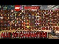 ALLE 101 NINJAGO CHARAKTERE - THE LEGO NINJAGO MOVIE VIDEOGAME GAMEPLAY DEUTSCH | EgoWhity