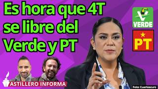 PT y Verde son como la espada de Damocles para la 4T, un caballo de Troya: Mesa del Más Allá