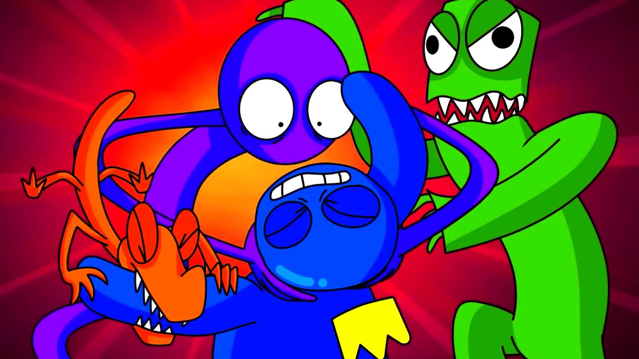 Why The Rainbow Friends Want To KILL BLUE! Origin Story Animation by  GameToons 