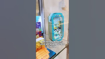 Factory sale directly creative 3d memo pad with hidden 3d model for gift present and desktop decor！