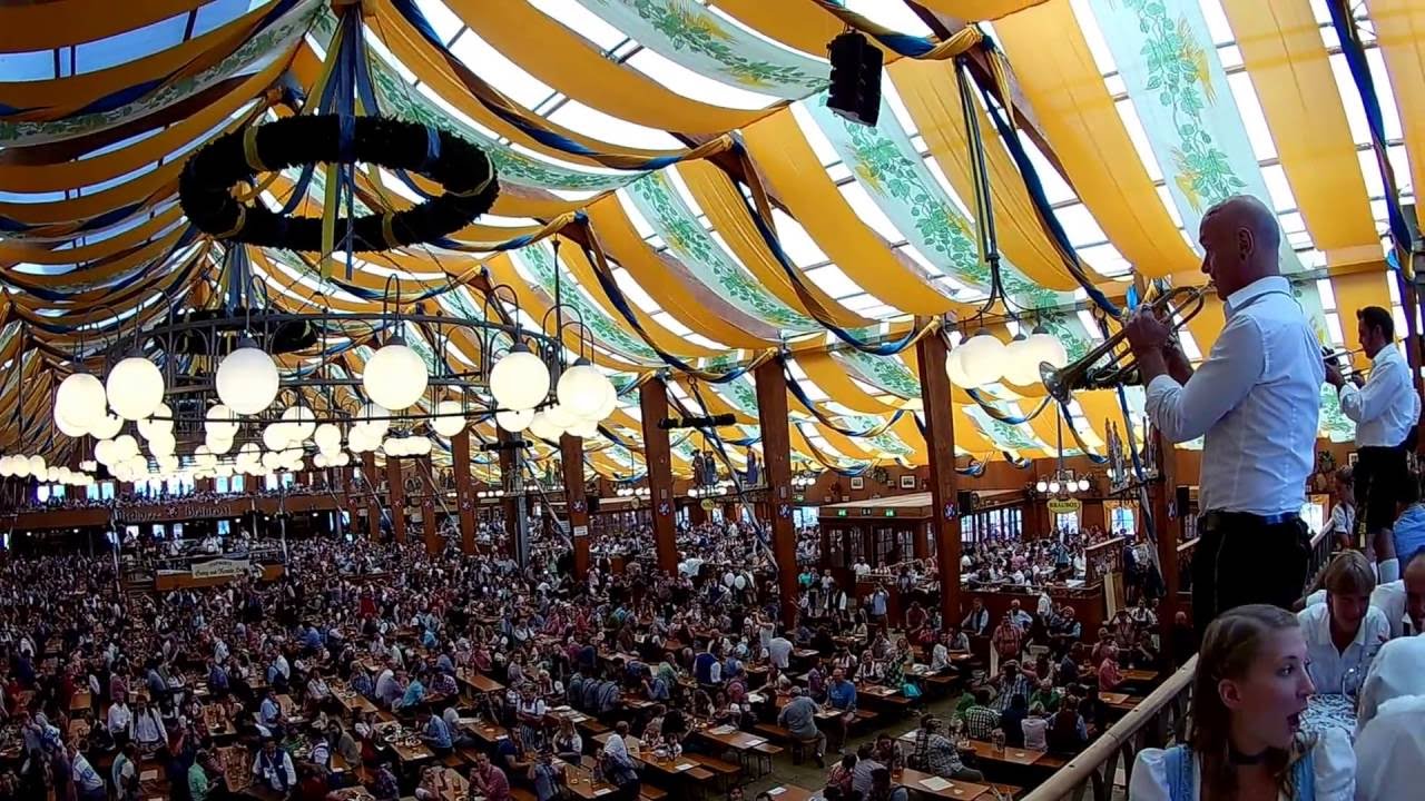 Oktoberfest 2016 Bräurosl Trompeten-Solo Il Silenzio