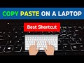 How to Copy and Paste On a Laptop &amp; PC Fast | HP/Dell/Lenovo | (Easy Shortcut)