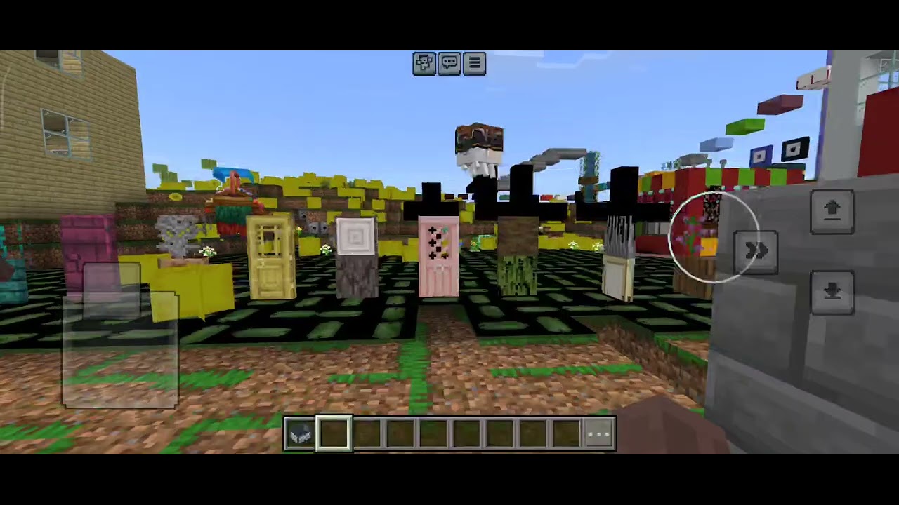 Minecraft: playing in a mess world be like: