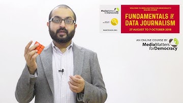 Fundamentals of Data Journalism - Final Word