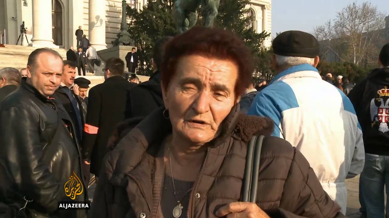 بلغراد: احتجاجات على إطلاق سراح جنرالات كرواتيين - قناة الجزيرة البلقان