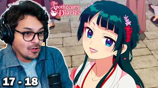 UNA CITA?!🥰 | THE APOTHECARY DIARIES CAPÍTULO 17 Y 18 REACCIÓN