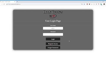 BookTracker Part 1- Introduction