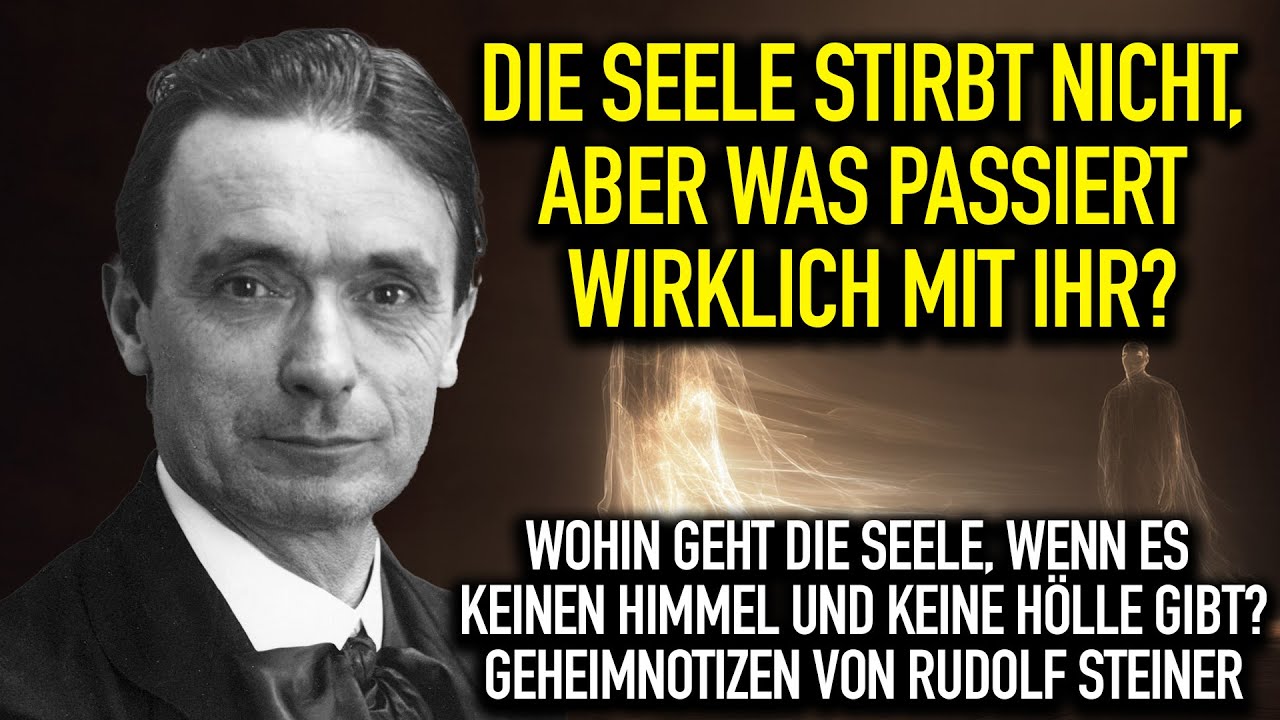 Rudolf Steiner: Was erwartet die Seele nach dem Tod, wenn es keinen Himmel und keine Hölle gibt?