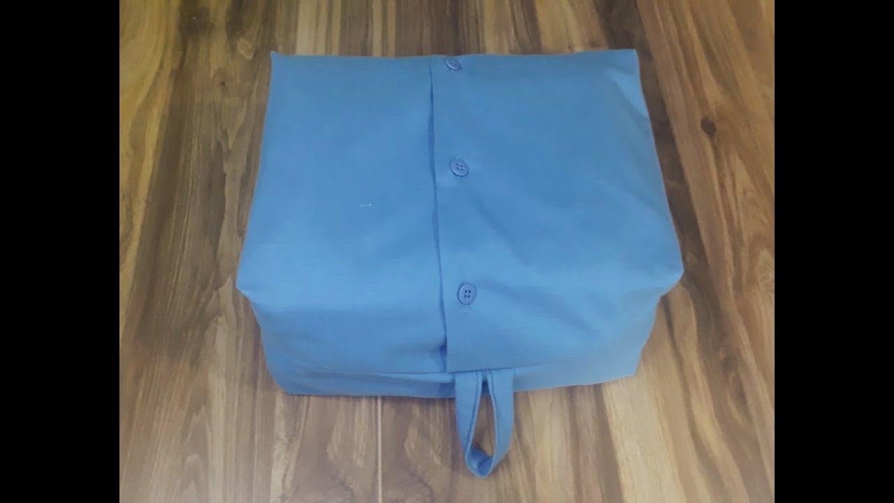 Eski bir gömlekten kolay Hurç yapımı. Easy Hurch making from an old shirt.