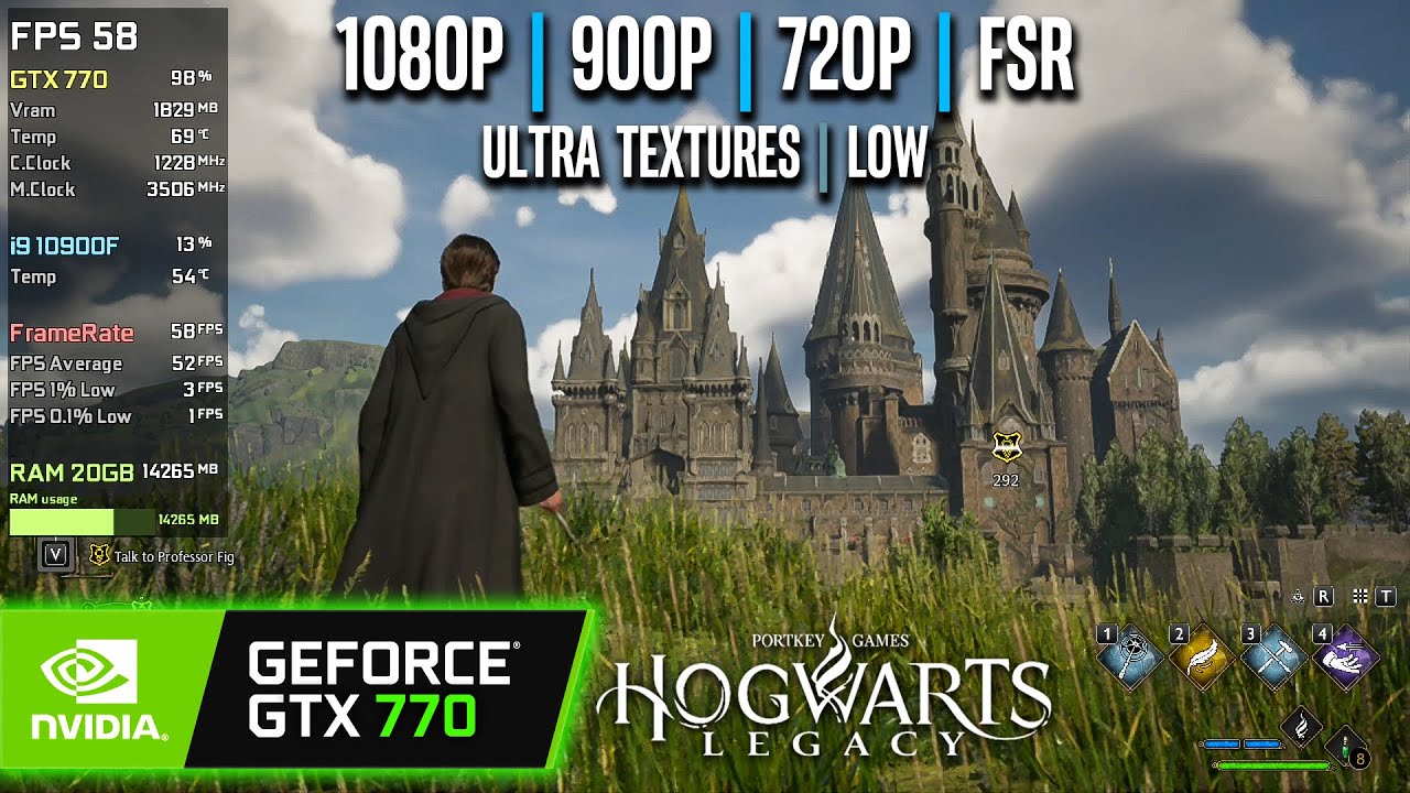 Hogwarts Legacy GPU Benchmark: 53 GPUs Tested