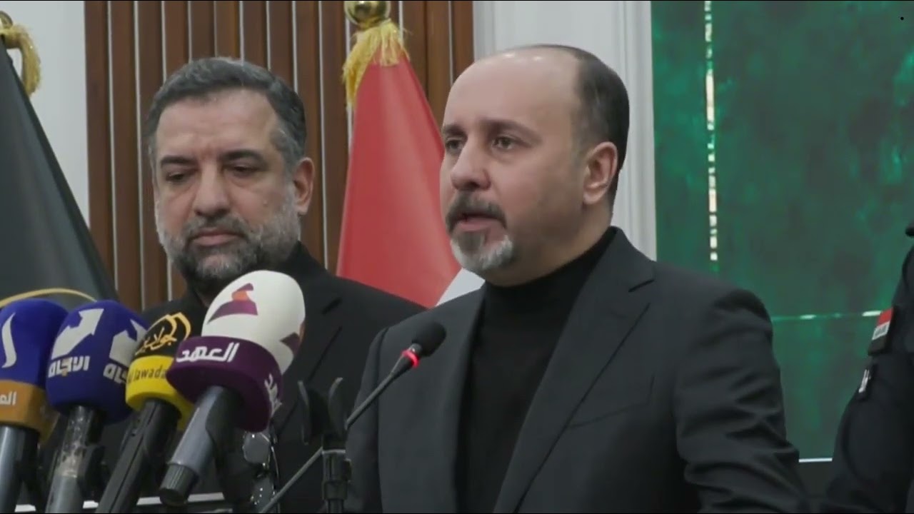 كلمة امين بغداد المهندس عمار موسى كاظم ، خلال المؤتمر الصحفي الذي عقد في مقر العتبة الكاظمية المقدسة