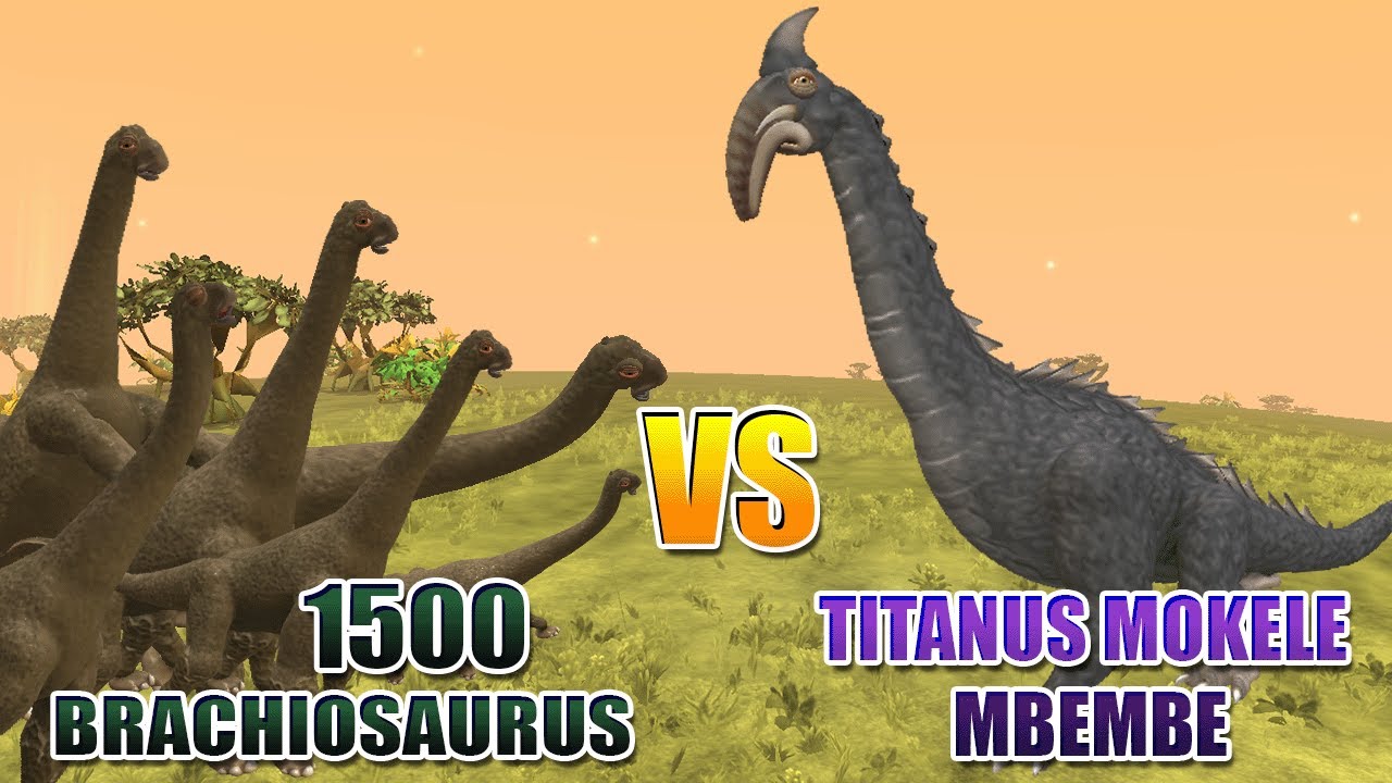 1,500 Brachiosaurus vs Titanus Mokele-MbeMbe, Dino Army vs Kaiju [S1E7]