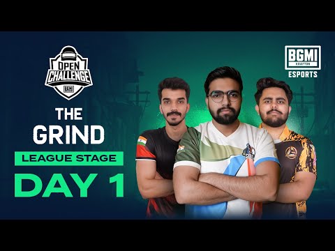 [DAY 1] The Grind League Stage Day 1 | BATTLEGROUNDS MOBILE INDIA OPEN CHALLENGE