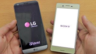 Sony Xperia X Vs Lg G5 - Speed Test 4K