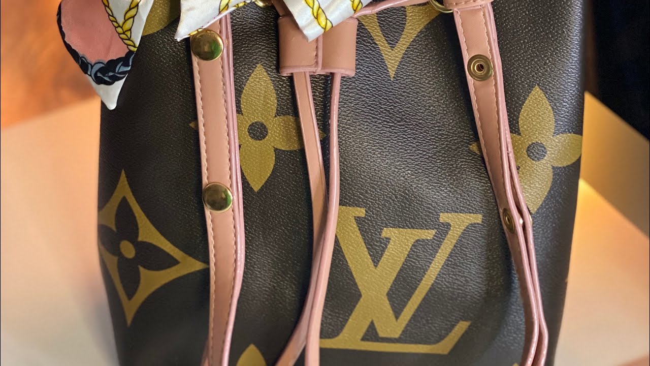 Dhgate LV NeoNoe Replica Bucket bag Review#Dupesbag #Shoppingonline #Dhgatebags - YouTube