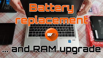 HP EliteBook Folio 9480M - Upgrading RAM & Battery Replacement