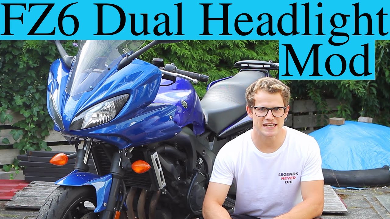 Cheap And Easy Fz6 Dual Headlight Mod