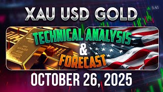 XAUUSD (GOLD) Full Top-Down Technical Analysis for October 26, 2025