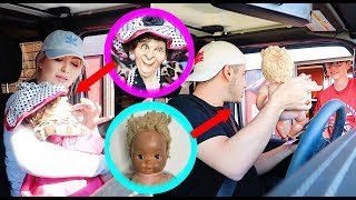 Taking Our HAUNTED Dolls Into Public *EMBARRASSING DARES* (ft. Hailey Reese)