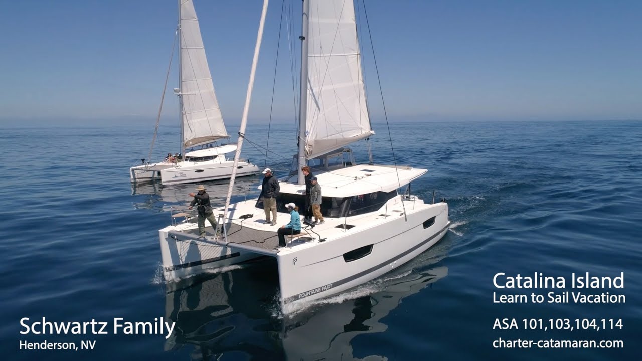 Catalina Island Complete Sailing Course (ASA 101, 103, 104 and 114) – San Diego Catamaran Charters and Lessons
