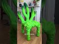 Artist Liam Lee brings unexpected elements into his felted furniture. Thoughts? 🤔 💭