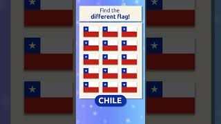 🕵🏻‍♂️ Find the Different Flag 🇨🇱 Chile