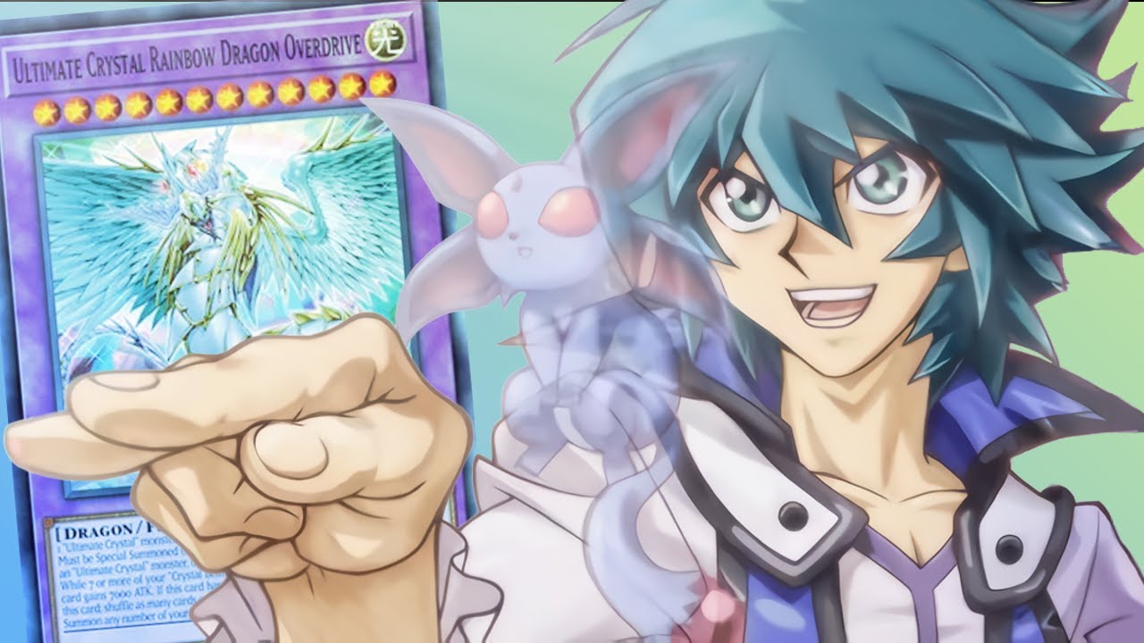 Yu-Gi-Oh! Crystal Beasts and Rainbow Dragon! Jesse Anderson. GX.