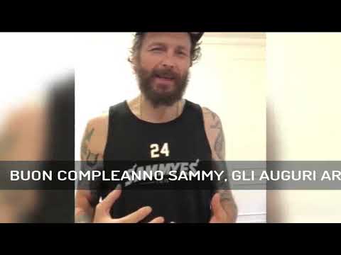 BUON COMPLEANNO SAMMY, GLI AUGURI ARRIVANO ANCHE DA JOVANOTTI | 06/10/2024