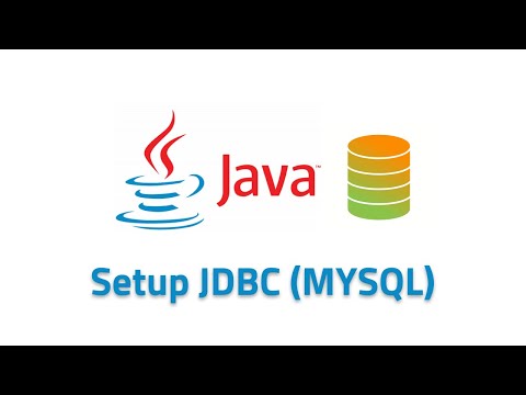Setup JDBC for Java - database connectivity