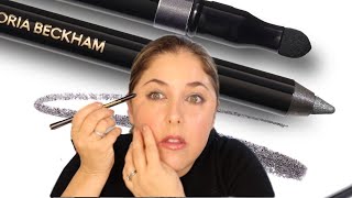 NEW Victoria Beckham Sea Grey Satin Kajal Liner!